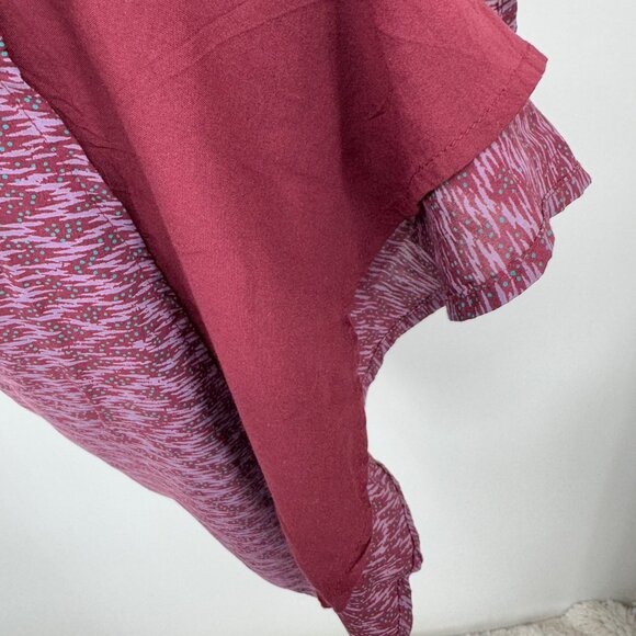 Prana Nari Midi Dress purple pink  Womens Size Large  Sundress Halter Lightweigh - Picture 10 of 13